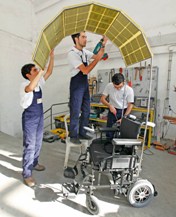 Dünyadaki İlk Güneş Enerjisiyle Çalışan Tekerlekli Sandalye